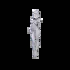 Sexy female stormtrooper topless [Star Wars]