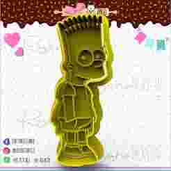 SIMPSONS FAMILY COOKIE CUTTER - BART SIMPSONS - SIMPSONS FAMILY COOKIE CUTTER