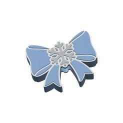 Snowflake Bow Straw Topper 2 sizes 3MF File included