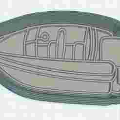 Speed Boat Cookie Cutter