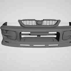subaru impreza gc8 p1 front lip splitter
