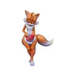 Tails Presenting