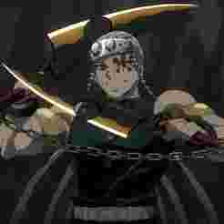 Tengen Uzui’s Twin Nichirin Blades