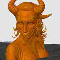 The statuette halloween Demonisa