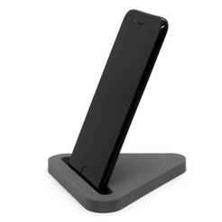 Triangle Phone Stand STL File 3D Printed Minimalist Smartphone Holder Modern Desk Accessory