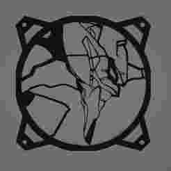 Unit 01 - Evangelion FAN COVER 120 MM