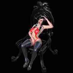Vampirella having fun
