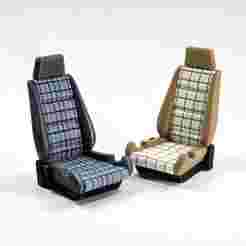 Vintage youngtimer seat phone holder