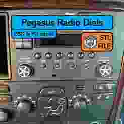 Volvo Pegasus Radio Dials (P80, P2 series)