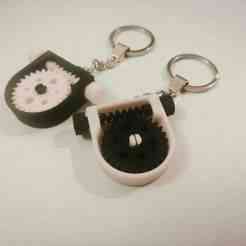 Worm Gear Keychain