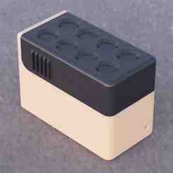 x8 AA Battery Portable Box with strap hole