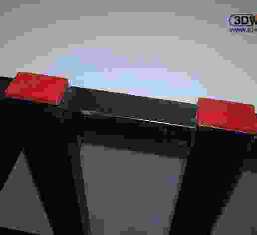 Rectangular Tube End Cap 25X40 mm (Tubing Plug)