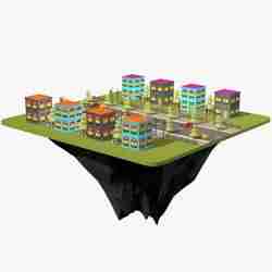 Cartoon City Low Poly No.2