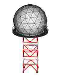 Radar dome tower (STL+CAD)