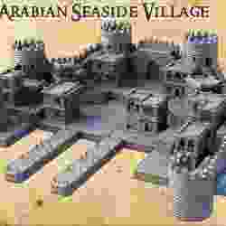 Arabian Seaside Village  28 mm Tabletop Terrain