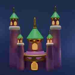 Castle princess Jasmine