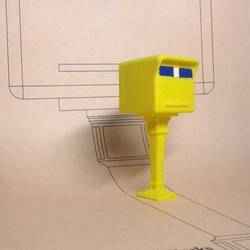 French Post box PTT. French post box