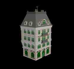 Building house bank retro bankhaus Architecture