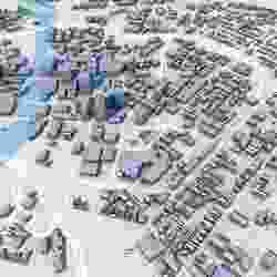 Rochester City in New York State USA