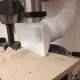 Soldering fume extractor - stand with segmented arm to 75mm flexible hose