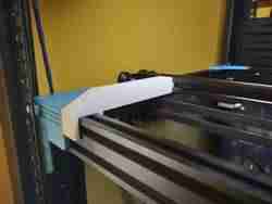 Waveshare PCIE TO 4-CH NVME Board (B) Din rail mount