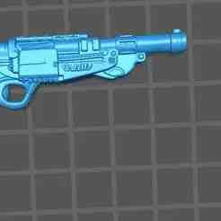 1/12 gi joe classified style rifle/weapon crossbones