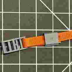 1:12 Scale Toy Ratchet Strap