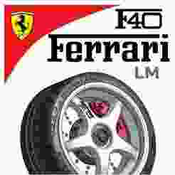 1/18 FERRARI F40 WHEEL - LBWK / LIBERTY WALK / PORSCHE / VW / RACING / RIM / SUBARU / STI WRX / OPEL / BMW / MERCEDES / FORD/ NISSAN / GTR / MITSUBISHI / EVO / AE86 / MUGEN / TYPE R /