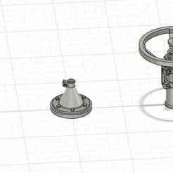 1/35 British No.19 wireless set antenna base (A & B sets)