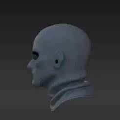 1/6 Scale Tactical Mercenary Headsculpt - Masked Operator Balaclava Action Figure Custom Part