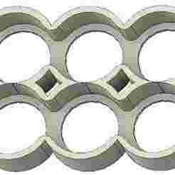 18650 battery holder 2x3