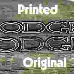 1971 Dodge Hood/Grille/Trunk Emblem