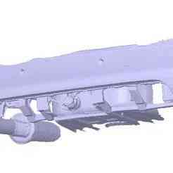 2003 BMW e46 rear  SCAN + modeled mounts