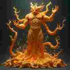 28-32mm Sylvan Horror Miniature