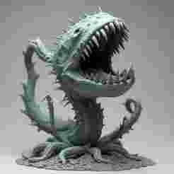 32mm Carnivorous Plant Horror