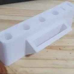 3D Cricut holder - Skadis hookless version