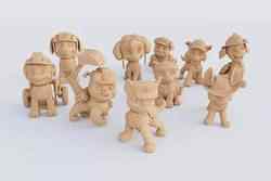 3D Printable Paw Patrol Figurine Set STL Format