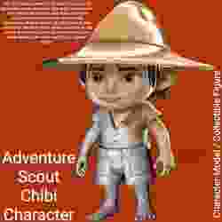 Adventure Scout Chibi Character
