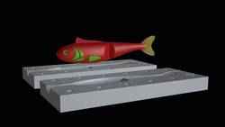 AM BAIT FISH 13CM BREAKING FORM FOR PREDATOR FISHING