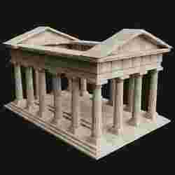 Ancient Ruin Greek/Roman Temple - Monument & Column 3