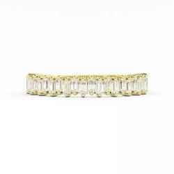 Baguette Wedding Band Ring Womens