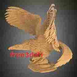 bald eagle 3D STL Model for CNC Router