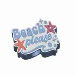 Beach Please Straw Topper 2 sizes 3MF File included