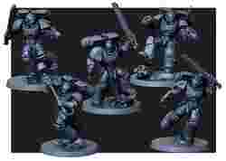 Blood Angels death miniature proxy table game wargame SAMPLE