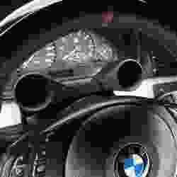 BMW E46 dual gauge pod mount 52 or 60 mm (steering column installation)