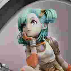 Bulma with Capsule No 9 Bike  Dragon Ball 3D Print Model