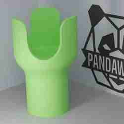 Car Cupholder Extension V2 for 46oz YETI, Stanley, Frank Green – Fits 75mm Car Cupholders | 3D Printable STL by PandaWorks