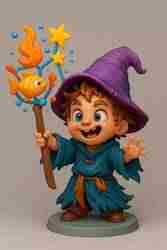 Chaos Baby Wizard  Cute Crazy