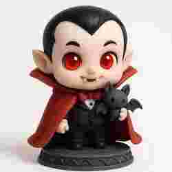 Chibi Dracula Baby Vampire STL Figure