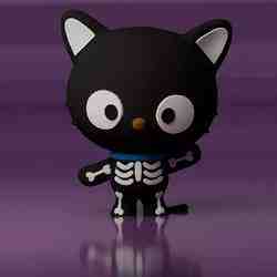 Chococat Sanrio Hello Kitty Halloween Fanart
